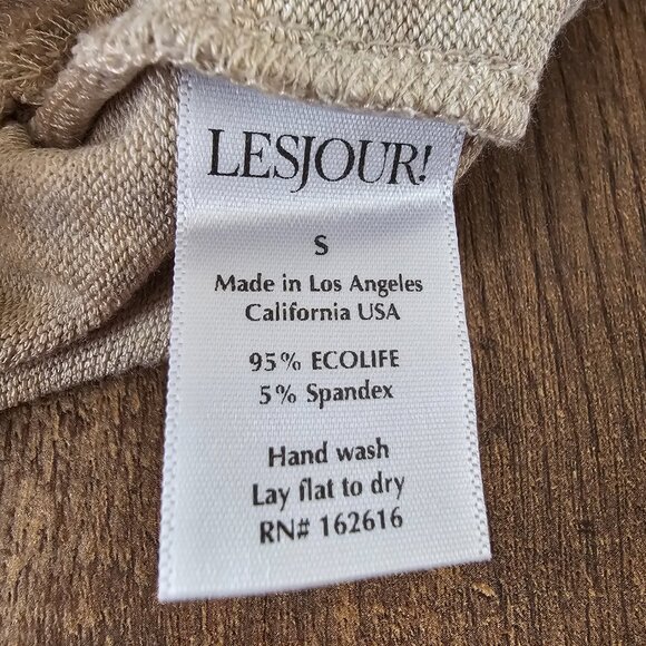 NWT!! Lesjour! Sweatpants, S, Champagne - Picture 9 of 11